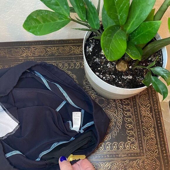 Lucy Navy & Aqua Legging - Picture 5 of 5